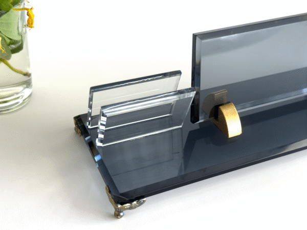 business card holder for desk