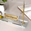 custom desk name plate