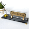 custom desk name plate