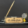 Glass Desk Name Plate