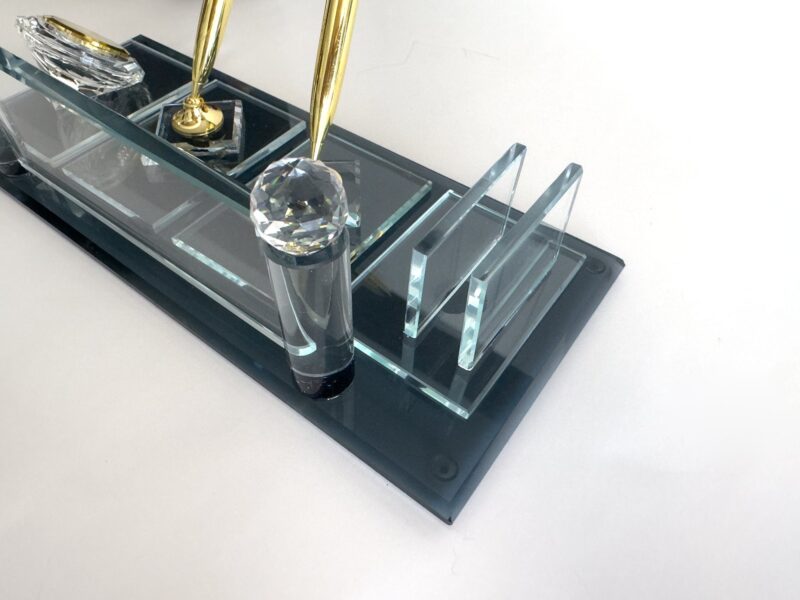 il_fullxfull.6091751550_3q7x.jpg Desk Name Plate with Pen Set | 1.77 x 5.90 in | Card Holder