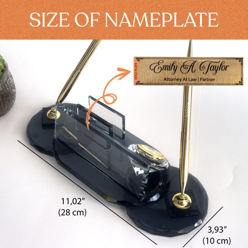 il_fullxfull.6093352236_socd.jpg Doctor Name Plate 1.77 x 5.90 in | Surgeon Oval Set