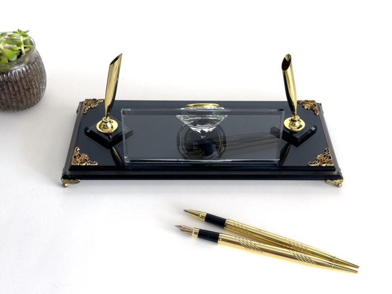 il_fullxfull.6100251034_b90x.jpg Personalized Executive Gift for Office 1.77 x 5.90 in | Gold Pen