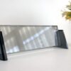 il_fullxfull.6141668515_if1y.jpg Minimalist Desk Nameplate | 1.77 x 5.90 in | Clear & Black Crystal