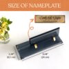 il_fullxfull.6141765643_av7y.jpg Executive Desk Sign 1.77 x 5.90 in | Card Holder & Black Glass