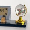 Doctor Name Sign | 1.77 x 5.90 in | Colorful Crystal Globe Set