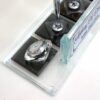 Custom Desk Organizer Set | 1.77 x 5.90 in | Silver Plate Edition