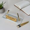 crystal-glass-desk-name-plate-2-gold-pens