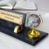 Luxury Lawyer Desk Accessory 1.77 x 5.90 in | Custom Glass